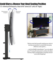 Load image into Gallery viewer, Tv Stand With Tilt And Swivel For 32-55” Tv
