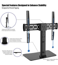 Load image into Gallery viewer, Tv Stand With Tilt And Swivel For 32-55” Tv
