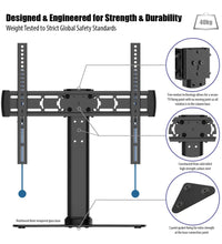 Load image into Gallery viewer, Tv Stand With Tilt And Swivel For 32-55” Tv
